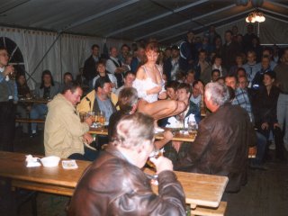 Cowgirl beim Countryfest