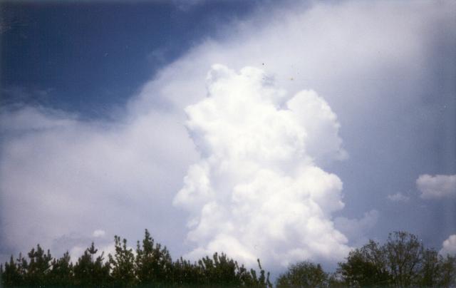 Sch&ouml;ne Wolkenformation in Nudersdorf