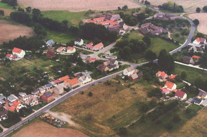 Luftbild von Thie&szlig;en