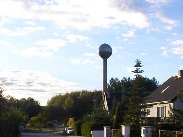 Sch�ner Wasserturm in Nudersdorf